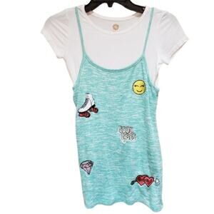 Total Girl Tunic Top Embroidered